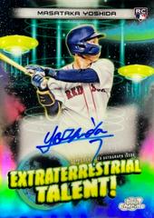Masataka Yoshida #ETA-MY Baseball Cards 2023 Topps Cosmic Chrome Extraterrestrial Talent Autographs Prices