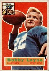 Bobby Layne #116 Football Cards 1956 Topps Prices