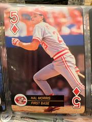 Hal Morris [5 of Diamonds] Baseball Cards 1992 U.S. Playing Card Aces Prices