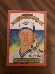 Kelly Gruber #12 Baseball Cards 1990 Panini Donruss Diamond Kings Prices