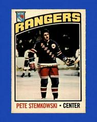 Pete Stemkowski #166 Hockey Cards 1976 O-Pee-Chee Prices