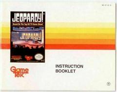 Jeopardy! - Manual | Jeopardy NES