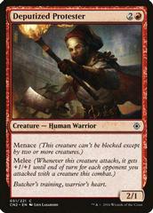 Deputized Protester [Foil] Magic Conspiracy Take the Crown Prices