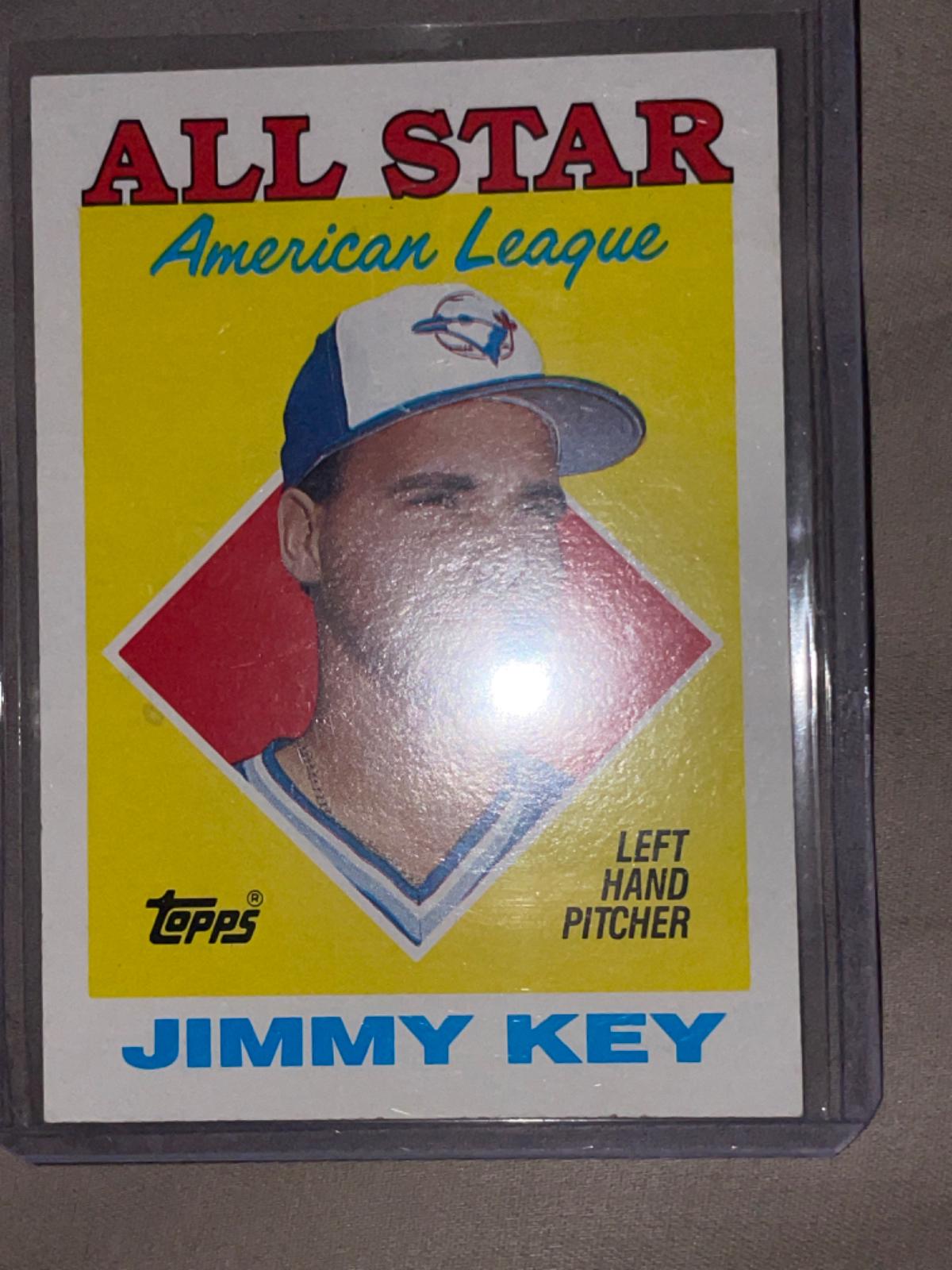 Jimmy Key Ungraded 1988 Topps