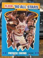 Patrick Ewing Basketball Cards 1990 Fleer All Stars Prices