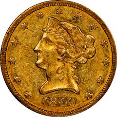 1849 Coins Liberty Head Gold Eagle Prices