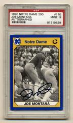Joe Montana [Autograph] #170 Football Cards 1990 Notre Dame Collegiate Collection Prices