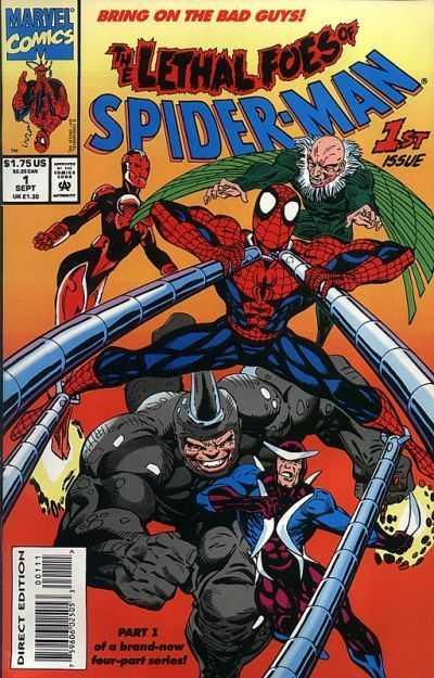 Lethal Foes of Spider-Man #1 (1993) Comic Books Lethal Foes of Spider-Man