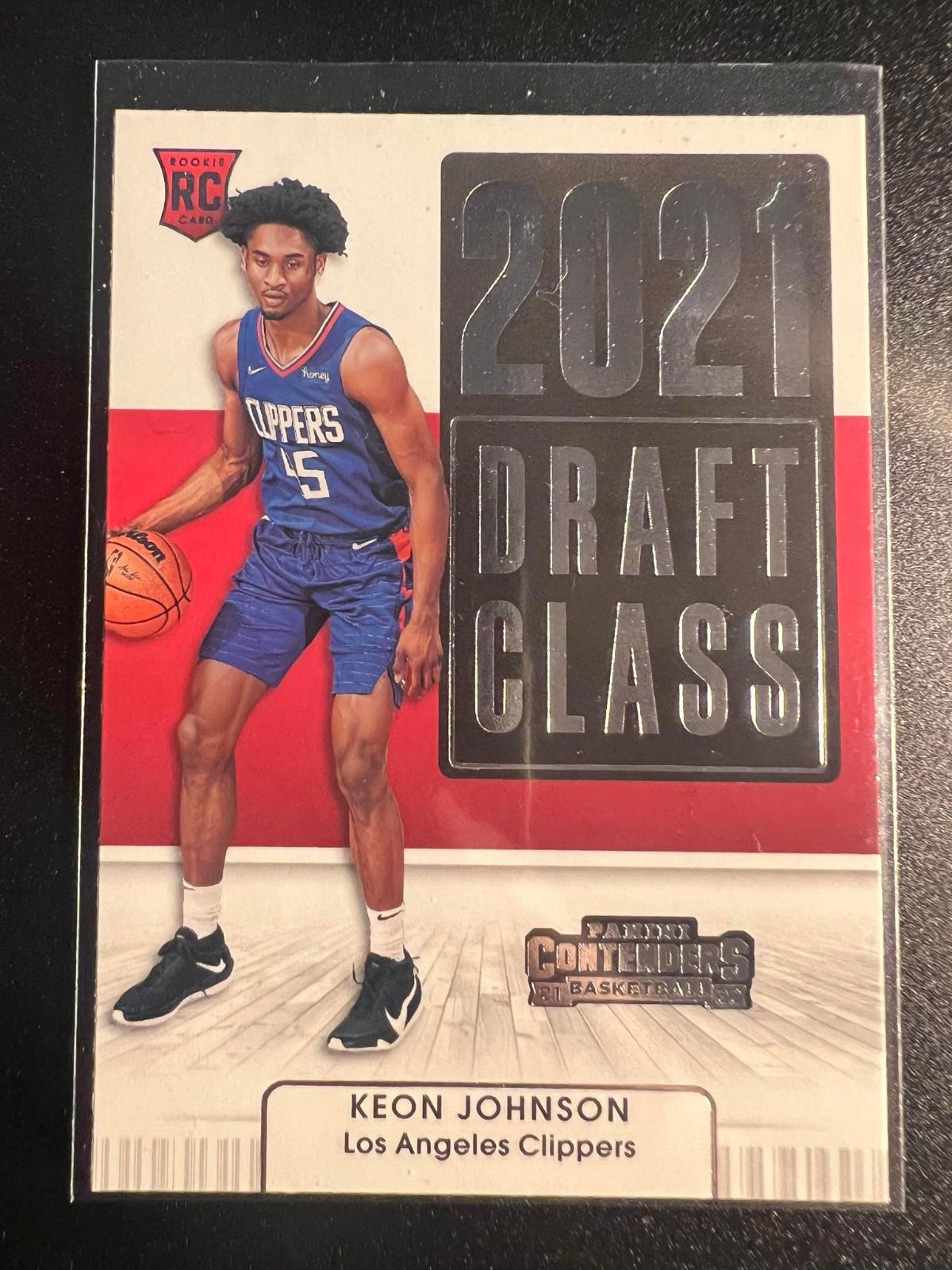 Keon Johnson Ungraded 2021 Panini Contenders Draft Class