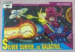 Silver Surfer vs. Galactus #94 Marvel 1991 Universe Prices