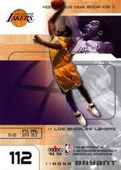 Back, Kobe Bryant | Derek Fisher / Kobe Bryant Basketball Cards 2002 Fleer Hot Shots
