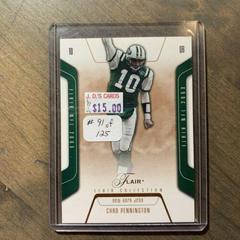 Chad Pennington [Collection] #11 Football Cards 2003 Flair Prices