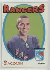Ed Giacomin #90 Hockey Cards 1971 Topps Prices