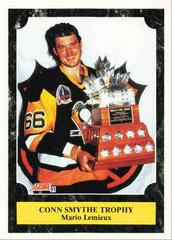 Conn Smythe Trophy [Mario Lemieux] Hockey Cards 1991 Score Canadian Prices