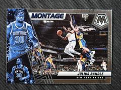 Julius Randle #3 Basketball Cards 2021 Panini Mosaic Montage Prices