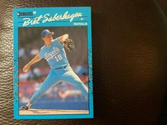 Bret Saberhagen #21 Baseball Cards 1990 Donruss Best AL Prices