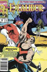 Excalibur [Newsstand] #38 (1991) Comic Books Excalibur Prices