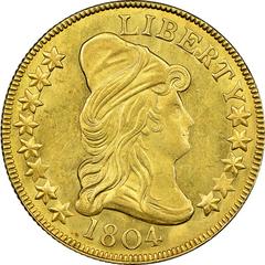 1804 [CROSSLET 4 BD-1] Coins Draped Bust Gold Eagle Prices