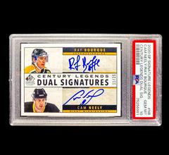 Ray Bourque, Cam Neely Hockey Cards 2020 SP Signature Edition Legends Century Dual Prices