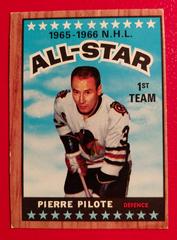 Pierre Pilote [All Star] #123 Hockey Cards 1966 Topps Prices