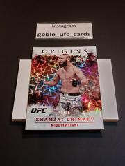 Khamzat Chimaev [Asia Red] Ufc Cards 2021 Panini Chronicles UFC Prices