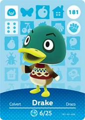 Drake #181 [Animal Crossing Series 2] Amiibo Cards Prices