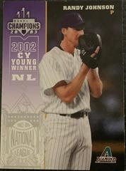 Randy Johnson Baseball Cards 2003 Donruss Champions Prices