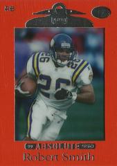 Robert Smith [Red] #60 Football Cards 1999 Playoff Absolute Ssd Prices