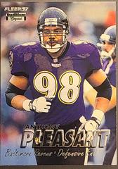 Anthony Pleasant [Traditions Crystal] Football Cards 1997 Fleer Prices
