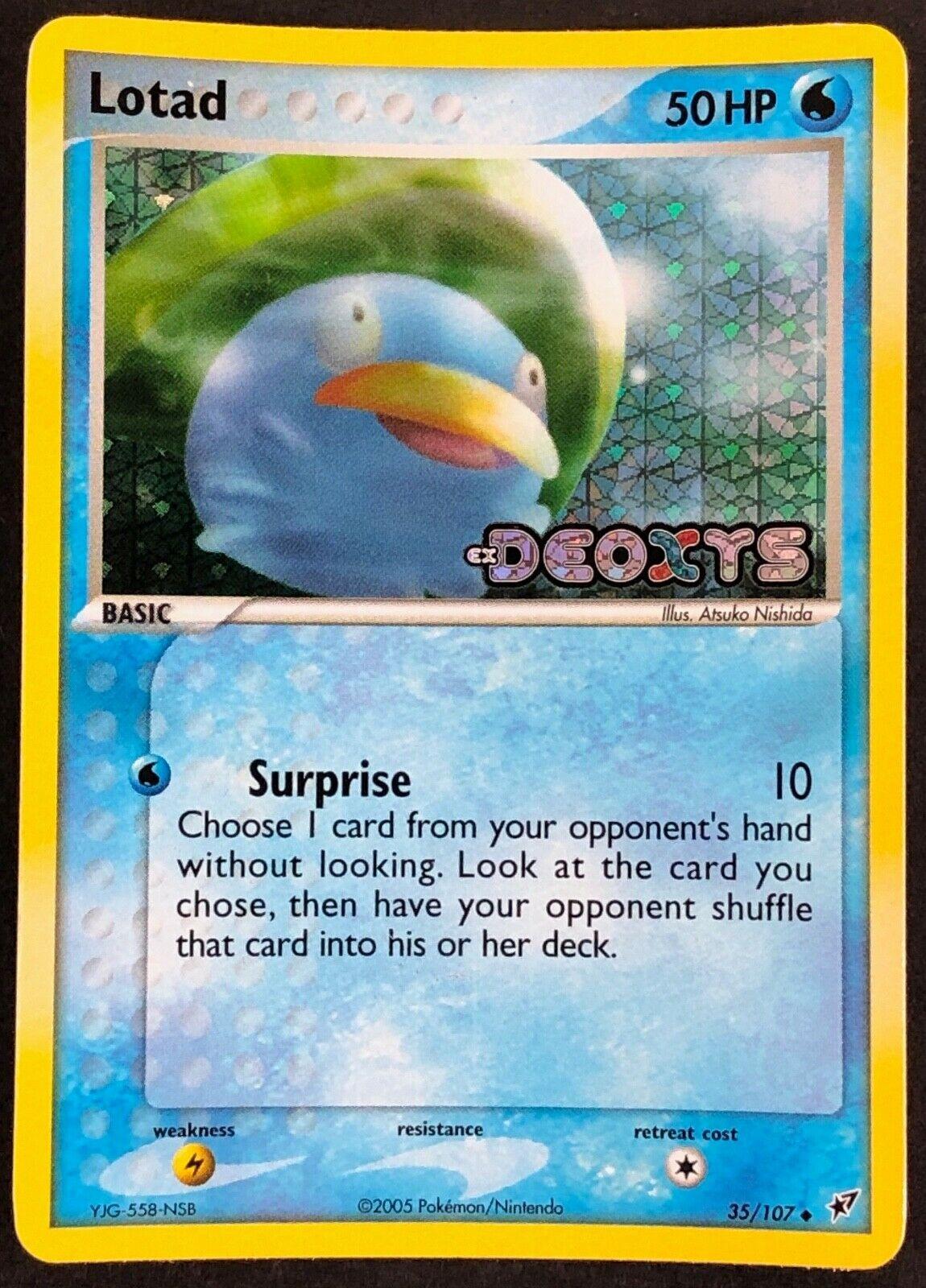 Lotad [Reverse Holo] 35 Prices Pokemon Deoxys Pokemon Cards