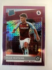 Ollie Watkins [Purple Mojo] #1 Soccer Cards 2020 Panini Chronicles Optic Rated Rookies Premier League Prices
