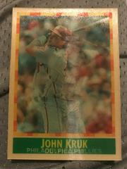 John Kruk #124 Baseball Cards 1990 Sportflics Prices