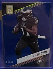 A. J. Brown [Blue] #1 Football Cards 2023 Panini Donruss Elite Prices