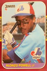 Alonzo Powell #93 Baseball Cards 1987 Donruss Opening Day Prices