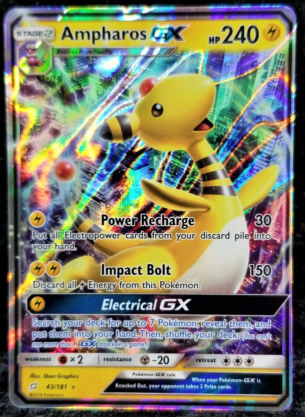 Ampharos Gx Prices Pokemon Team Up Pokemon Cards