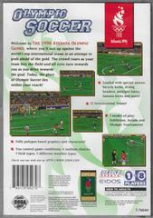 Rear Cover Art | Olympic Soccer Sega Saturn