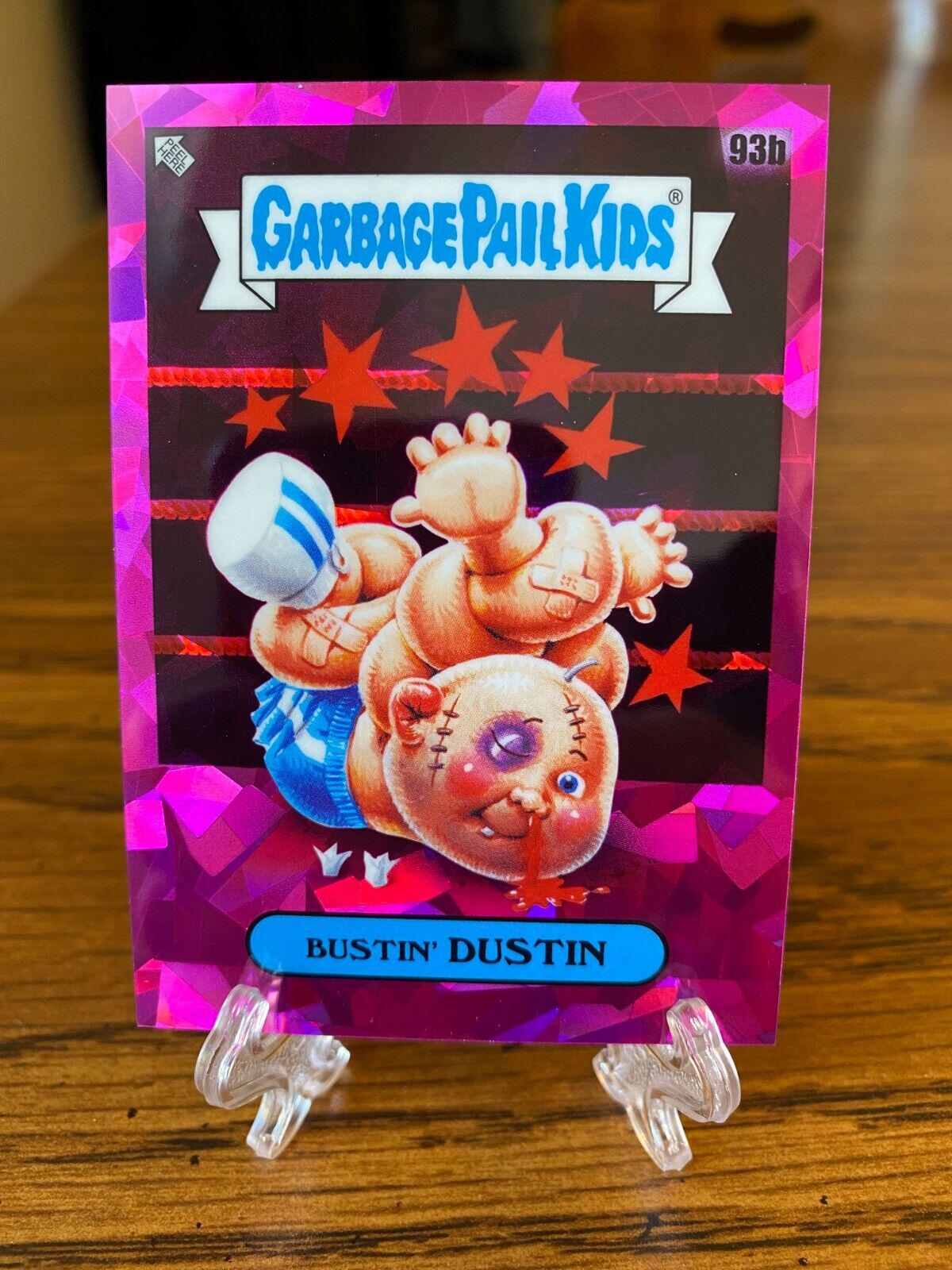 Bustin' DUSTIN [Fuschia] 93b Prices Garbage Pail Kids 2021 Sapphire