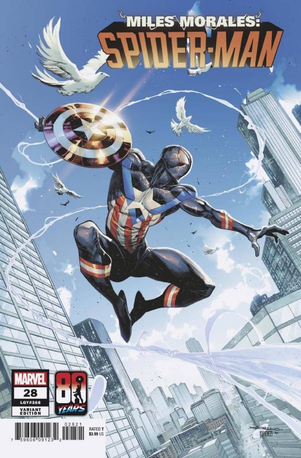 Miles Morales: Spider-Man #28 Captain America cheapest Variant 1st Print CGC 9.8