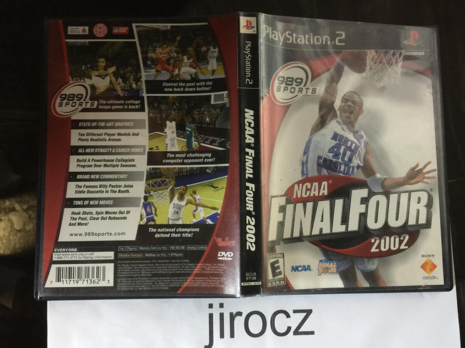 ncaa final four 2002 ps2