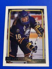 Pat LaFontaine [Gold] #345 Hockey Cards 1992 Topps Prices