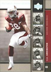 J.J. Arrington [Platinum] Football Cards 2005 Upper Deck Rookie Premiere Prices