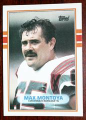 Max Montoya Football Cards 1989 Topps Prices