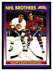 Geoff Courtnall, Russ Courtnall #380 Hockey Cards 1991 Score American Prices