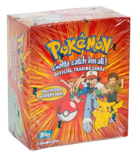 Booster Box Pokemon 1999 Topps TV