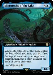 Monstrosity of the Lake [Extended Art] #105 Magic Lord of the Rings Commander Prices