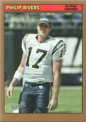 Philip Rivers [Gold] #148 Football Cards 2005 Bazooka Prices