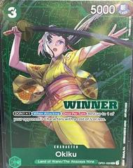 Okiku [Tournament Winner] OP01-035 One Piece Romance Dawn Prices