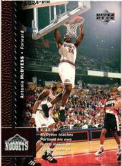 Antonio McDyess #32 Basketball Cards 1996 Upper Deck Prices