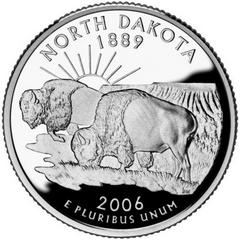 2006 P [SMS NORTH DAKOTA] Coins State Quarter Prices