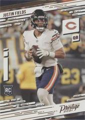 Justin Fields #203 Football Cards 2021 Panini Chronicles Prestige Rookies Update Prices